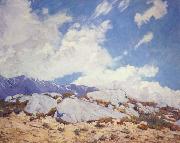 Alson Clark California Mountains oil